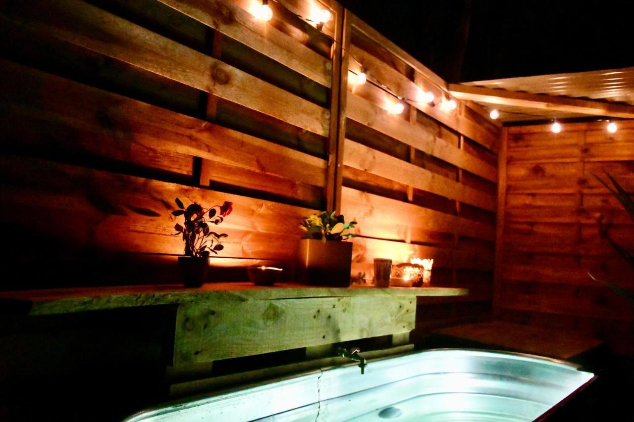 Tente bivouac&Spa privé avec poêle à bois Idrac-Respailles Esterno foto